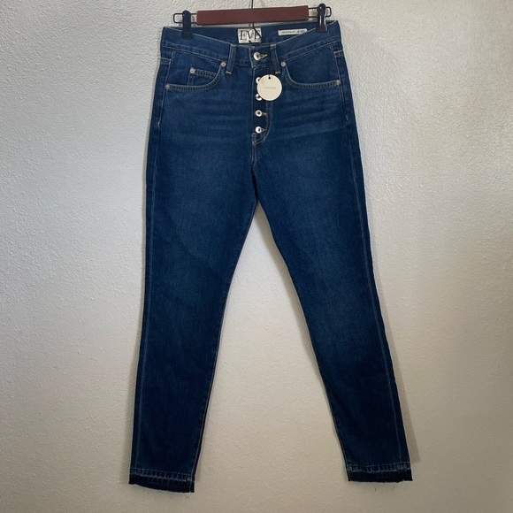 NWT Eve Denim the silver bullet high waisted skinny leg jeans size 26 - Picture 3 of 12